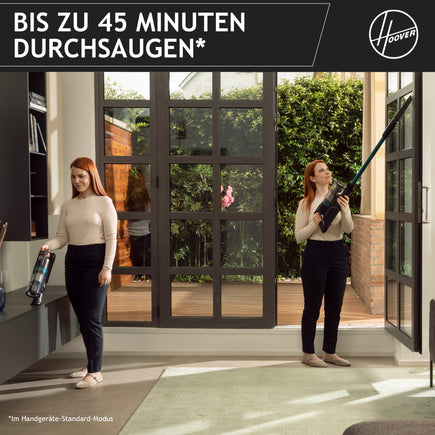 Hoover HF1+ Akkustaubsauger mit Tierhaar-Düse [HF1P10P]