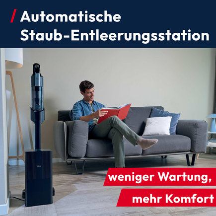 Hoover HF3 Pro Staubsauger mit Absaugstation & HEPA-Filter [HF350HP]